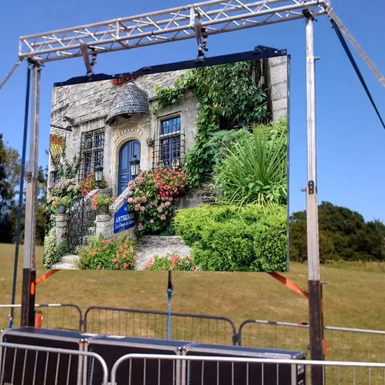 Stage Rental Outdoor LED Display Video Wall IP65 High Brightness Waterproof Easy Maintenance